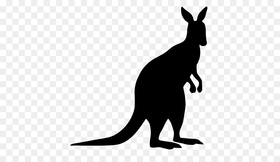 Kangaroo Silhouette Clip art - Kangaroo silhouette png download - 512*512 - Free Transparent Kangaroo png Download.