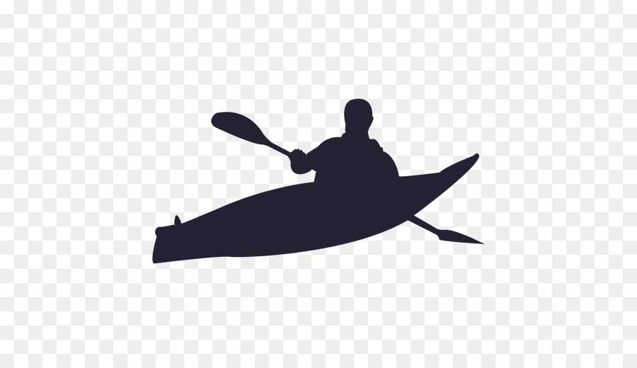 canoeing and kayaking Silhouette - Silhouette png download - 512*512 - Free Transparent Kayak png Download.