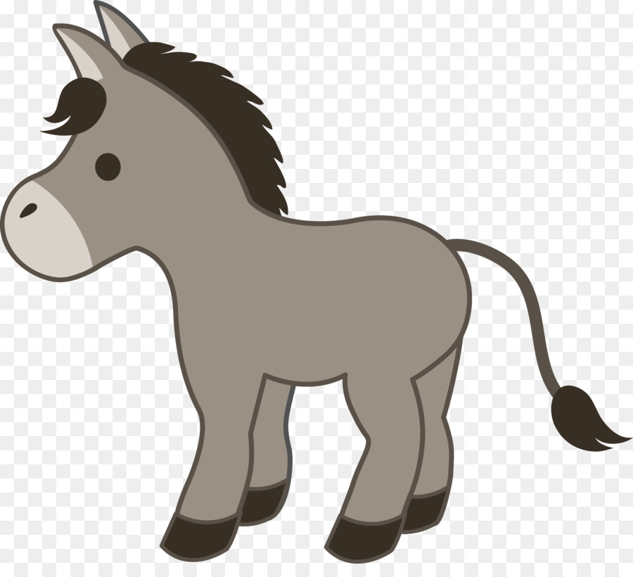 Donkey Clip art - Cartoon donkey png download - 5360*4769 - Free Transparent Donkey png Download.