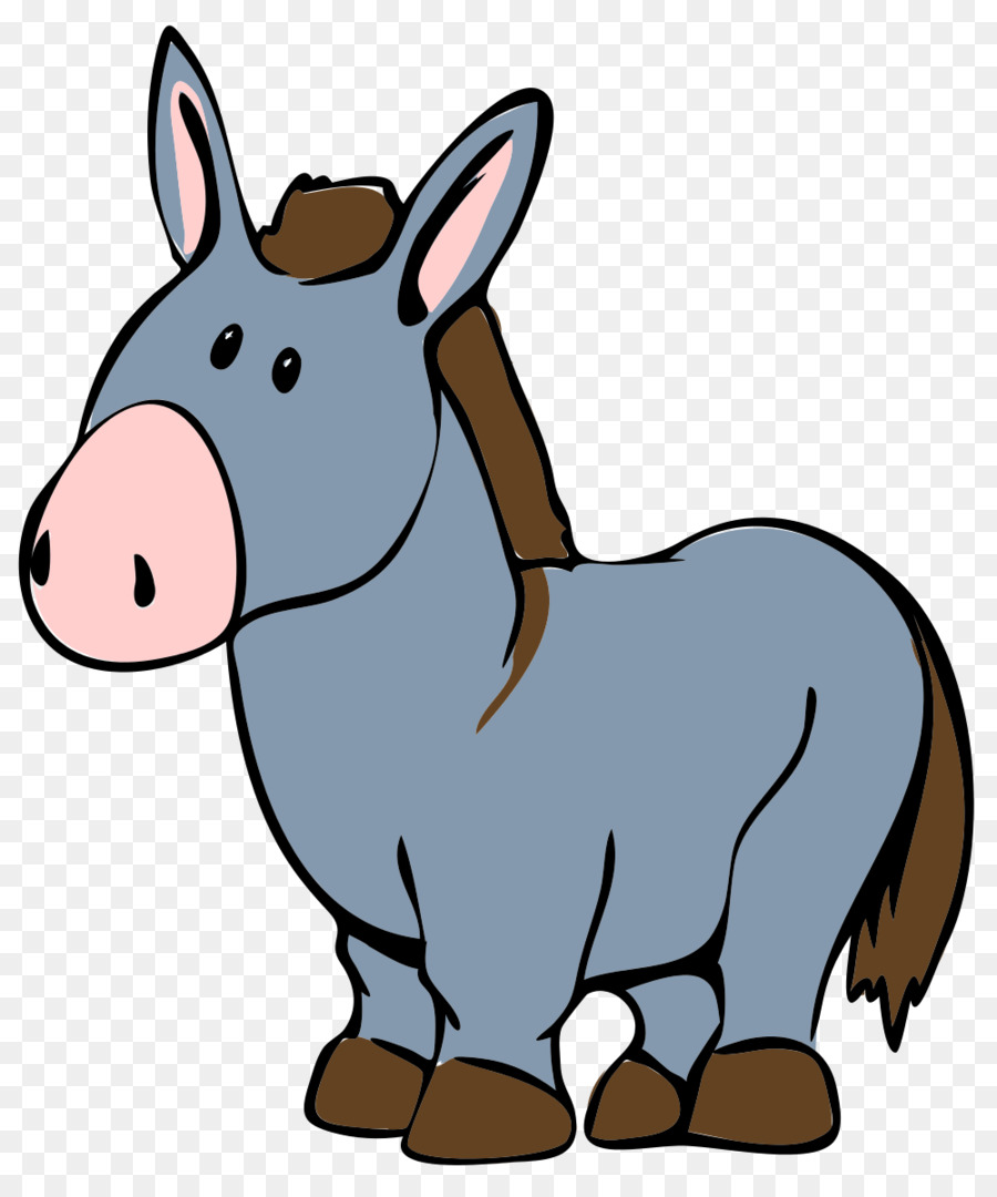 Donkey Cartoon Royalty-free Clip art - Donkey Cliparts png download - 1000*1192 - Free Transparent Donkey png Download.