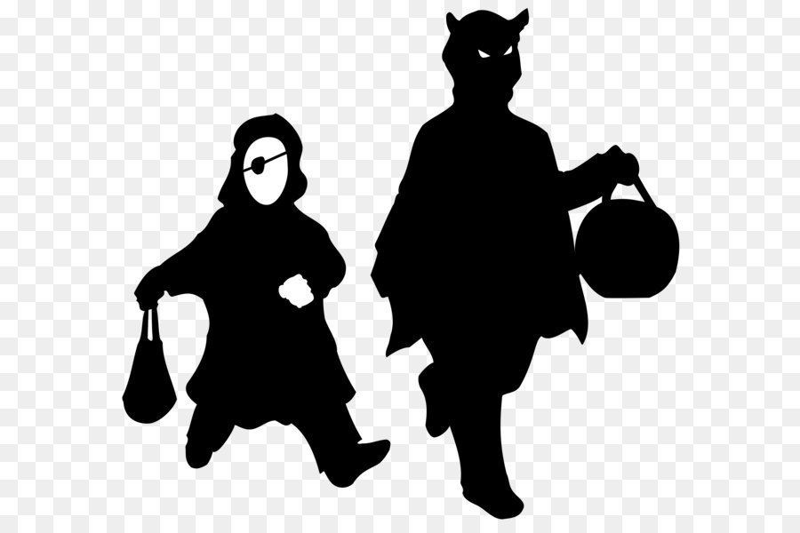 Halloween Shadow Clip art - Halloween Kids Shadows PNG Clipart png download - 6534*5943 - Free Transparent New Yorks Village Halloween Parade png Download.