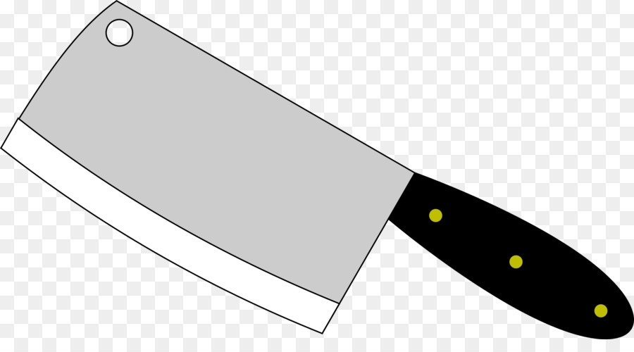 Butcher knife Cleaver Kitchen Knives Clip art - knife png download - 2400*1285 - Free Transparent Knife png Download.
