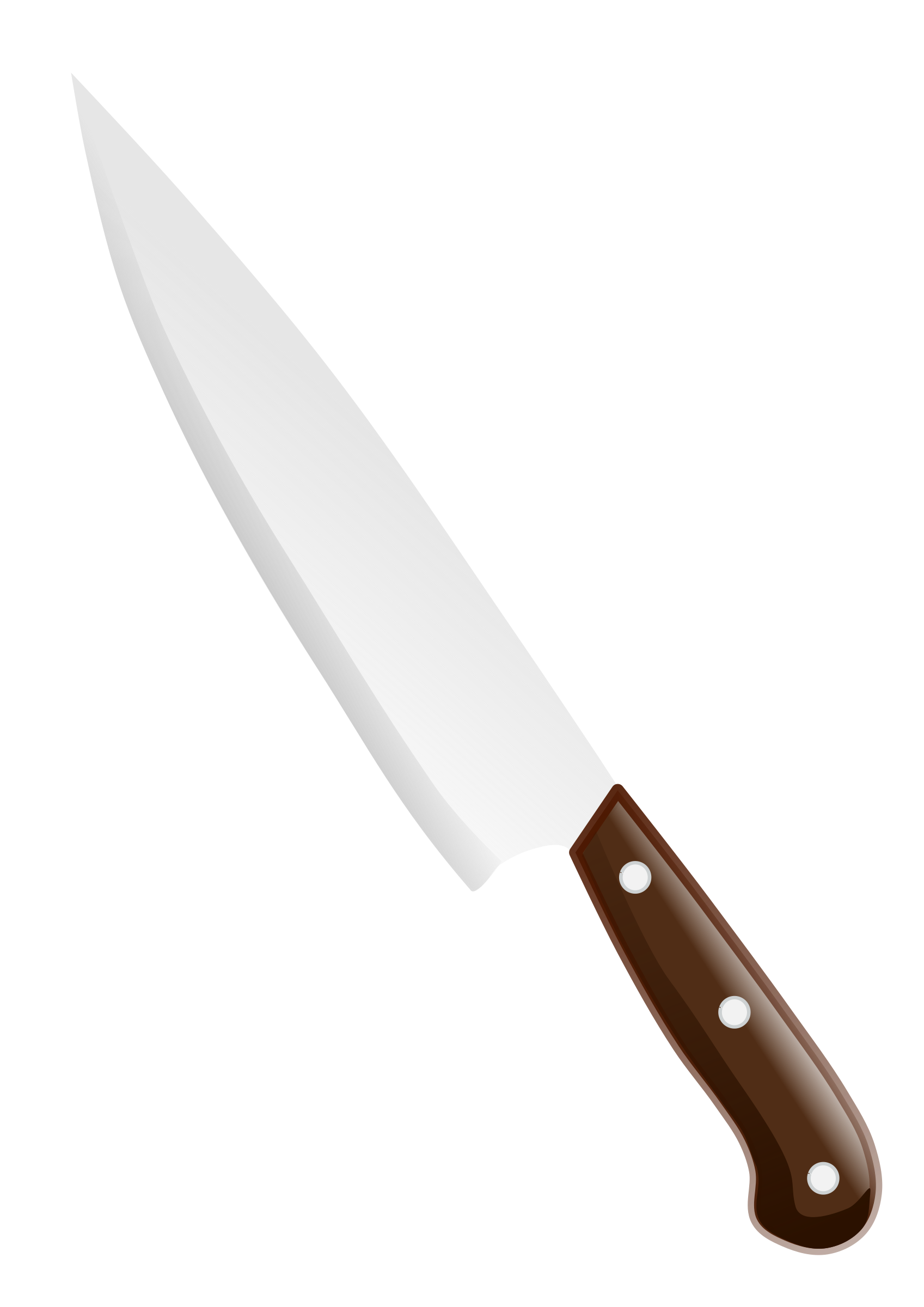 Нож. Кухонный нож. Нож без фона. Кухонный нож на прозрачном фоне.