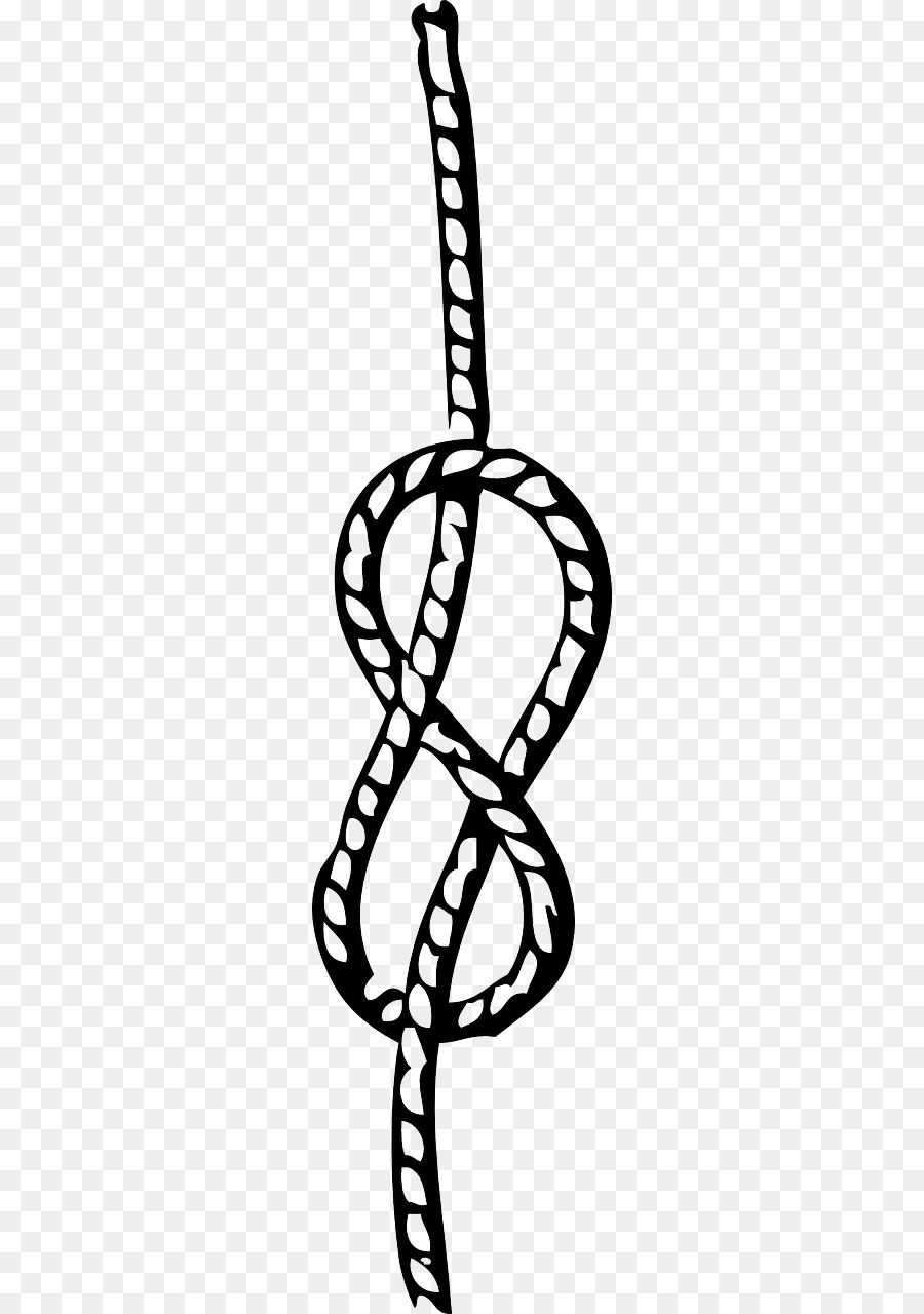 Stafford knot Rope Clip art - rope png download - 640*1280 - Free Transparent Knot png Download.