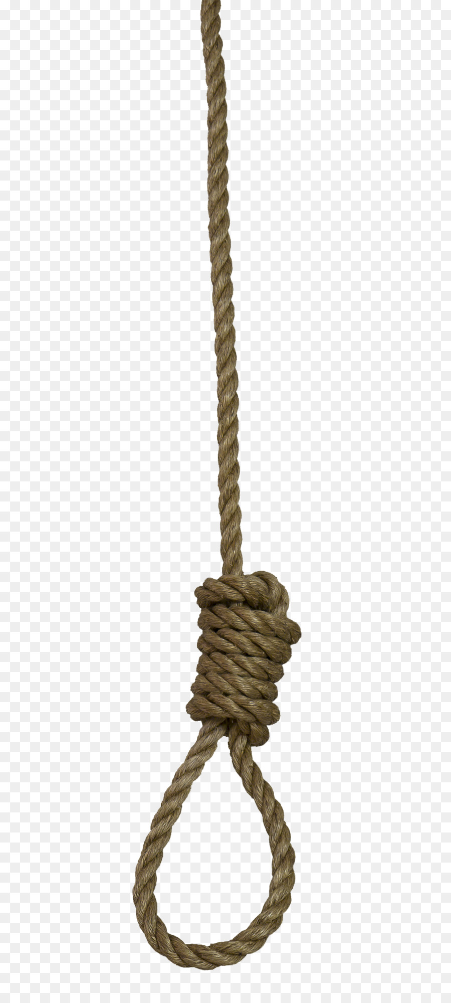 Noose Rope Knot - A rope png download - 697*2000 - Free Transparent Noose png Download.