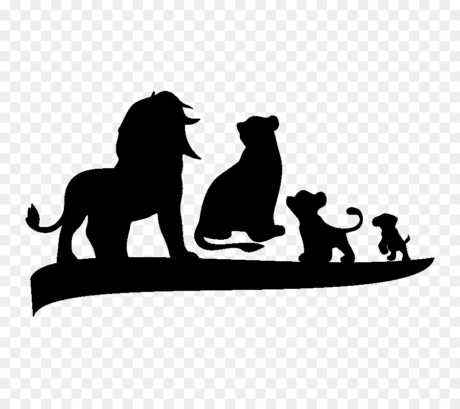 Silhouette Pumbaa Wall decal Clip art - Silhouette png download - 800*800 - Free Transparent Silhouette png Download.