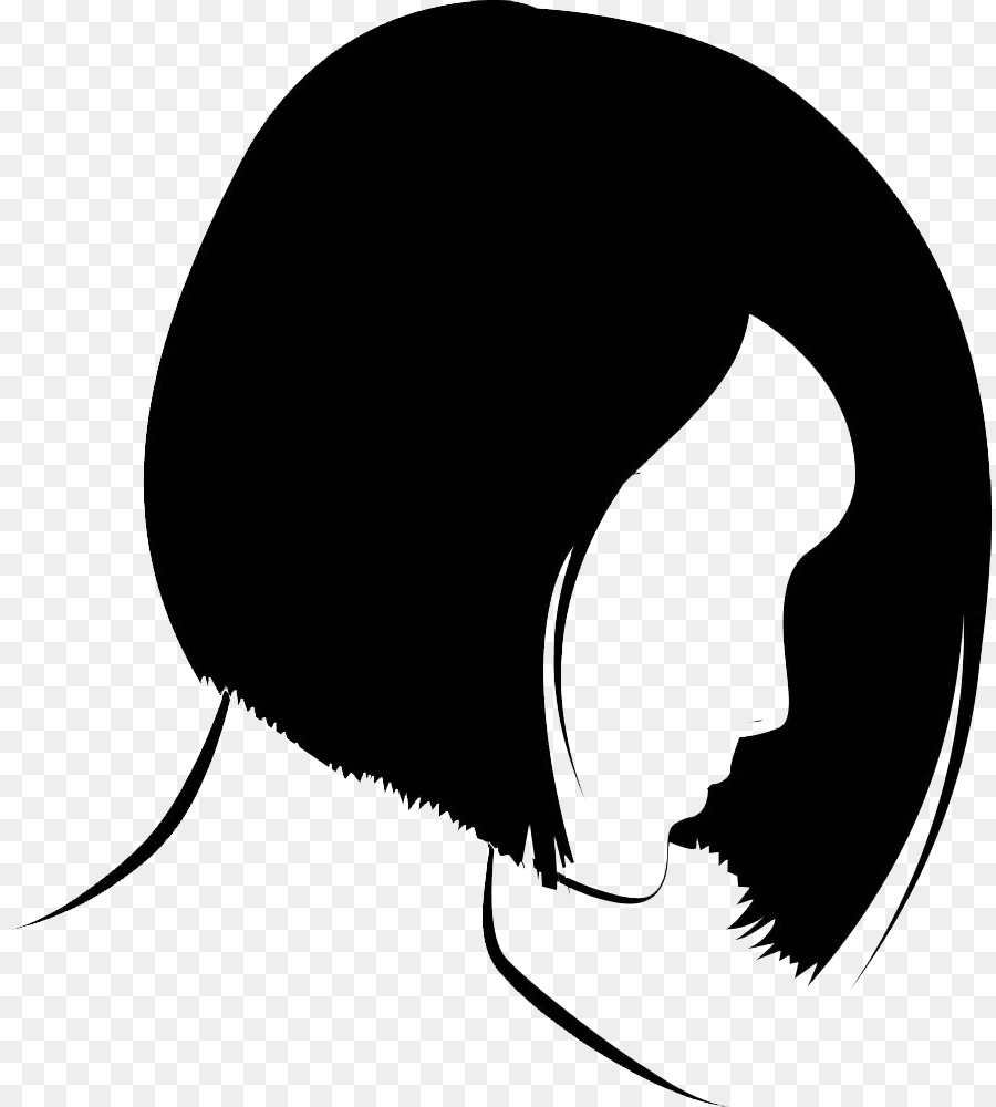 Beauty Face Illustration - Ladies hair short hair png download - 893*1000 - Free Transparent Beauty png Download.