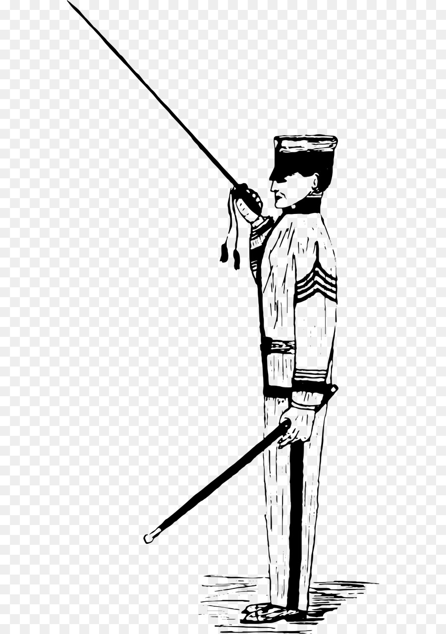 Black and white Drawing - soldier-silhouette png download - 640*1280 - Free Transparent Black And White png Download.