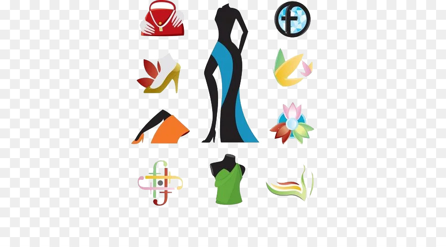 Logo Fashion Clothing - Vector ladies bag high heels png download - 700*490 - Free Transparent Logo png Download.