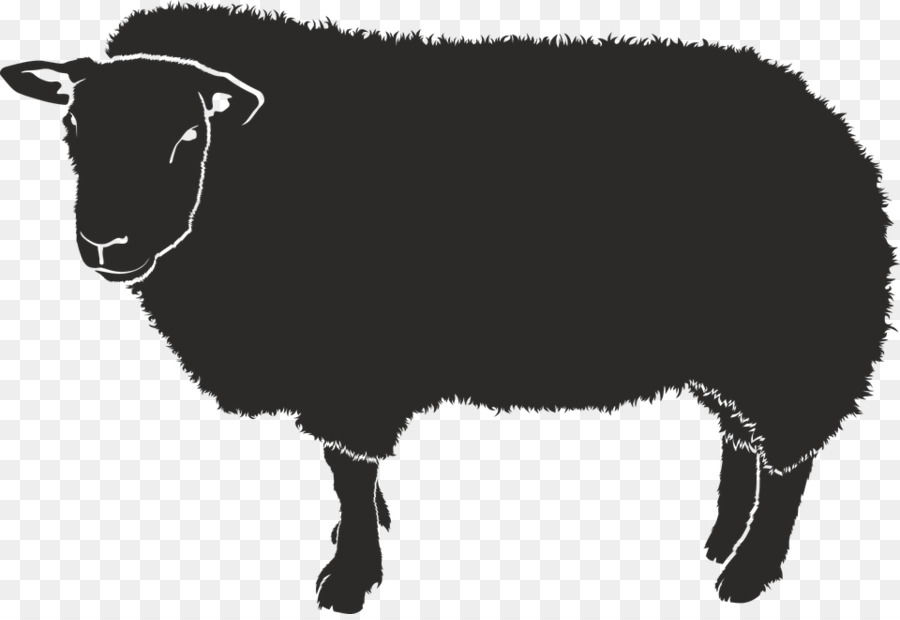 Sheep Silhouette Clip art - sheep png download - 960*655 - Free Transparent Sheep png Download.