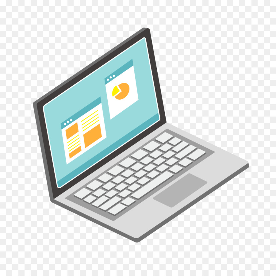 Laptop Icon - Flat vector laptop png download - 1000*1000 - Free Transparent Laptop png Download.
