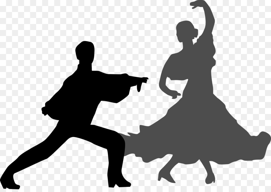 Silhouette Dancesport - Dancing pictures of men and women png download - 3094*2168 - Free Transparent Silhouette png Download.