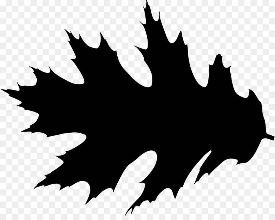 Maple leaf Silhouette Clip art - Silhouette png download - 2000*1572 - Free Transparent Maple Leaf png Download.