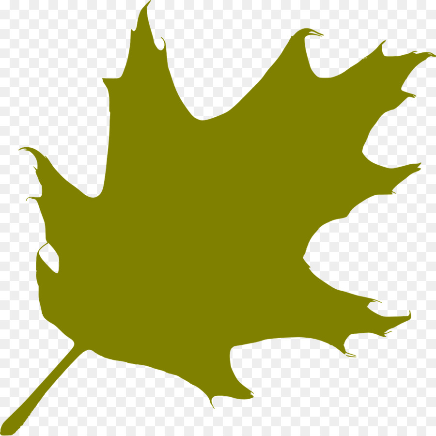 Oak Silhouette Leaf - Silhouette png download - 1280*1278 - Free Transparent Oak png Download.