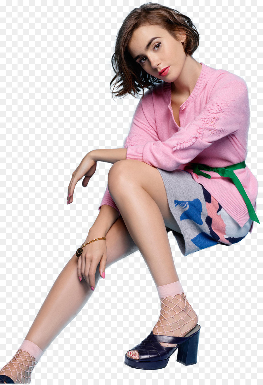 Lily Collins Television Clip art - legs png download - 1259*1839 - Free Transparent  png Download.
