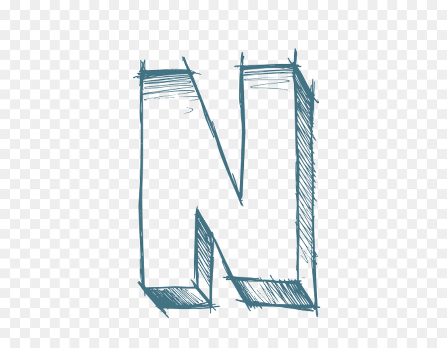 Letter Icon - Hand painted letters N png download - 700*700 - Free Transparent Letter png Download.
