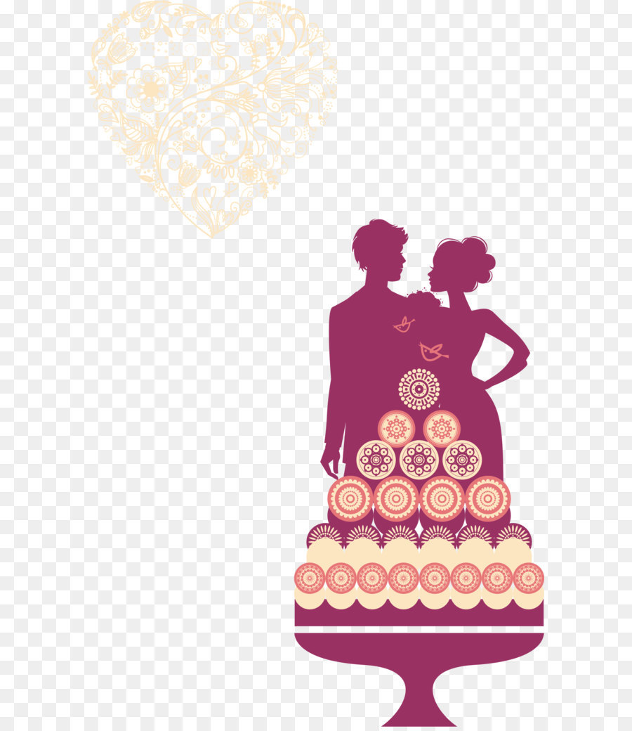 Wedding invitation Marriage - Silhouette couple png download - 1622*2580 - Free Transparent Wedding Invitation ai,png Download.