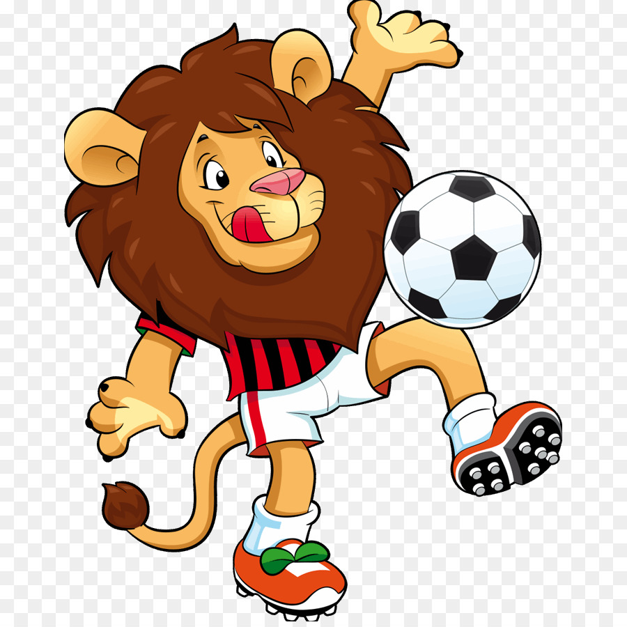 Sticker Lion Child Sports Football - lion png download - 892*892 - Free Transparent Sticker png Download.