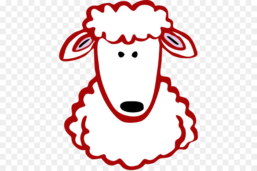 Sheep Lamb and mutton Goat Clip art - lion Red png download - 486*597 - Free Transparent  png Download.