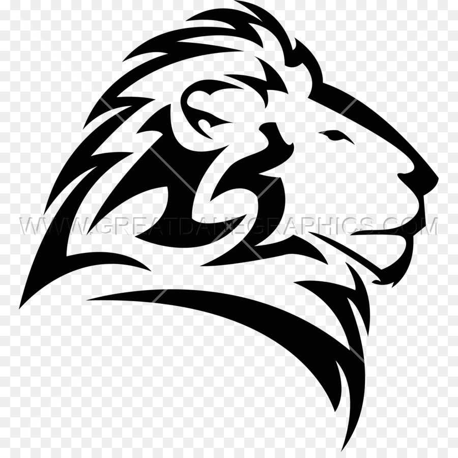 Free Lion Face Silhouette, Download Free Lion Face Silhouette png ...