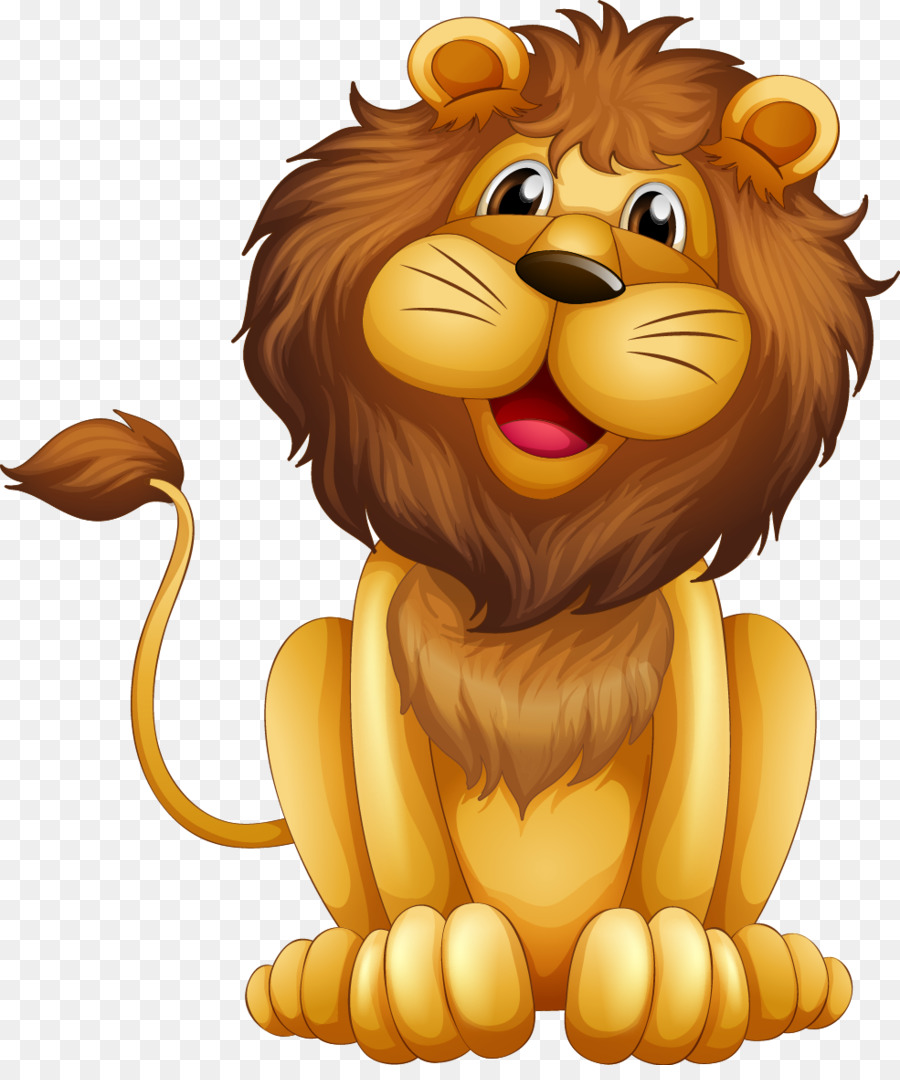 Lion Cartoon Illustration - Vector cartoon The Lion King png download - 985*1166 - Free Transparent Lion png Download.