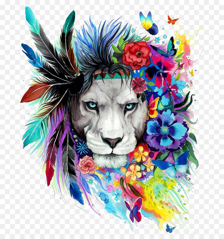 Lion Art Drawing Poster Painting - The Lion King png download - 800*954 - Free Transparent Lion png Download.