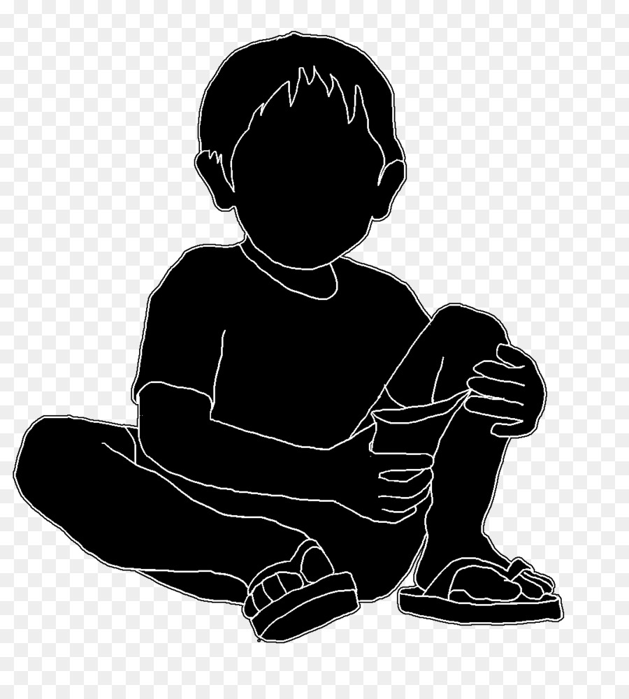 Silhouette Drawing - little boy png download - 1076*1181 - Free Transparent Silhouette png Download.