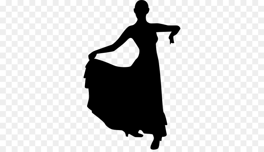 Silhouette Flamenco Dancer Ballet - Flamenco Dancer png download - 512*512 - Free Transparent Silhouette png Download.