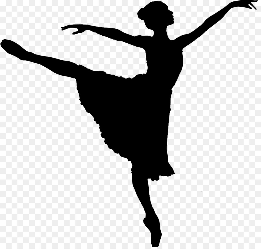 ballet silhouette little girl