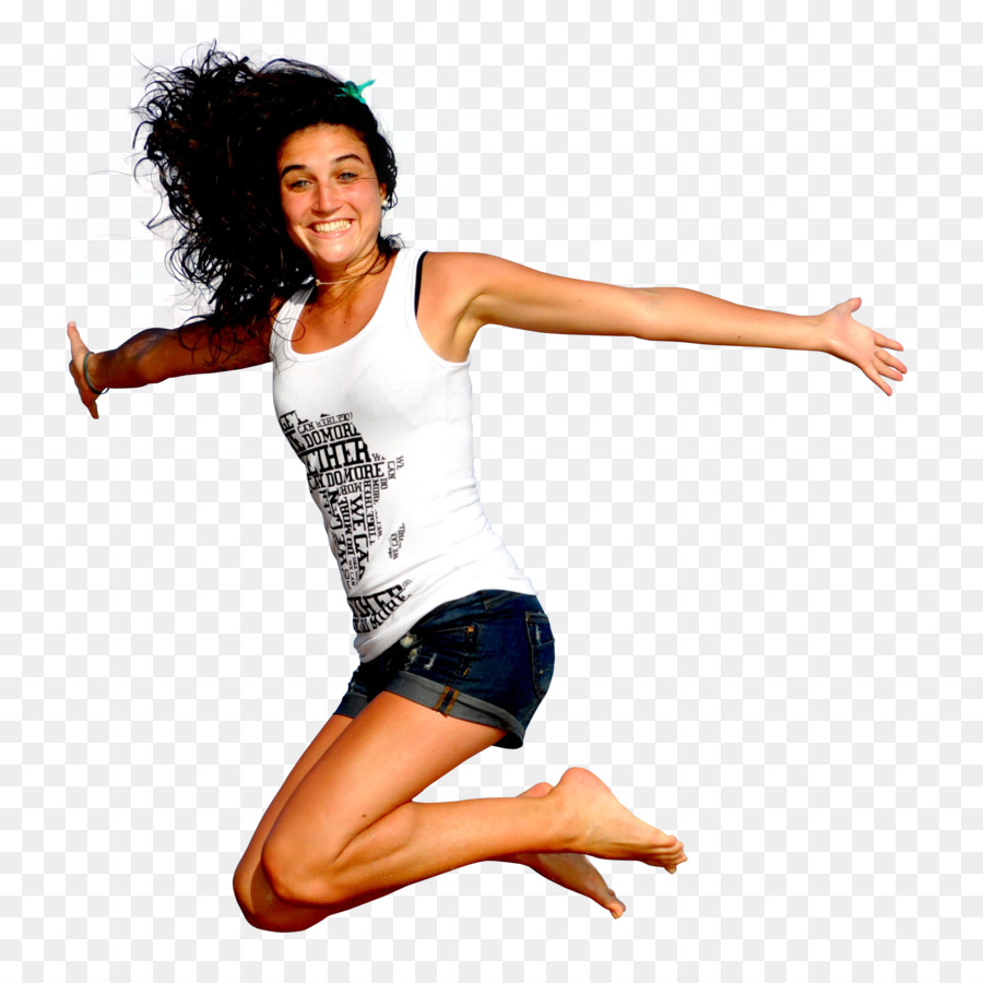 Woman Jumping - Happy Young Woman Jumping In The Sky png download - 2025*2024 - Free Transparent  png Download.