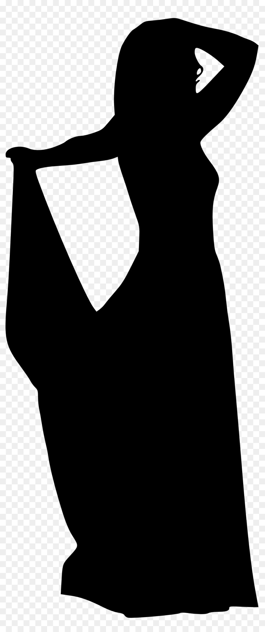 Silhouette Woman Monochrome photography - woman silhouette png download - 1108*2618 - Free Transparent Silhouette png Download.