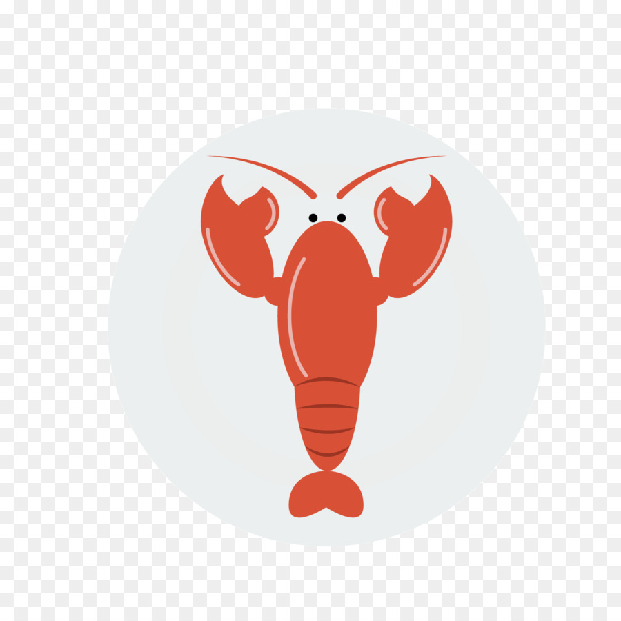 Lobster Seafood Shrimp Euclidean vector - Red Lobster png download - 1500*1500 - Free Transparent  png Download.