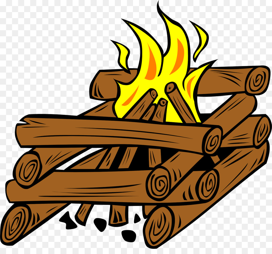 Log cabin Campfire Camping Clip art - Burning wood png download - 1280*1171 - Free Transparent Log Cabin png Download.
