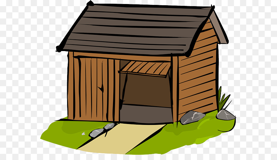House Log cabin Clip art - hut png download - 640*503 - Free Transparent House png Download.