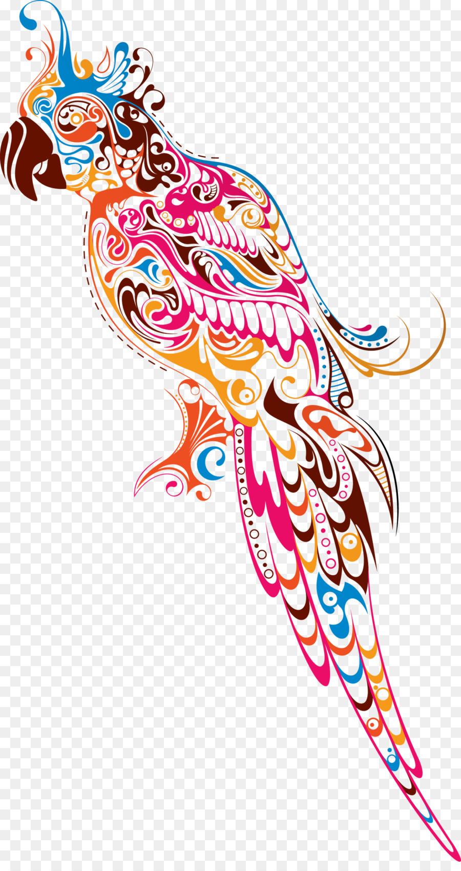 Budgerigar Lovebird Silhouette Clip art - Bird png download - 1338*2500 - Free Transparent Budgerigar png Download.