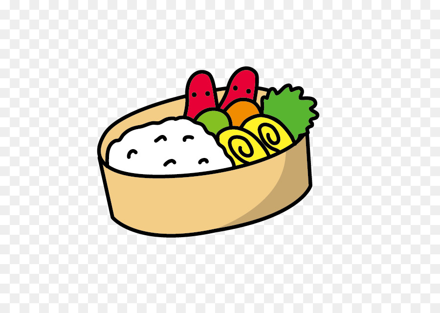 Bento Lunch School meal Clip art - Cute cartoon lunch png download - 624*625 - Free Transparent Bento png Download.