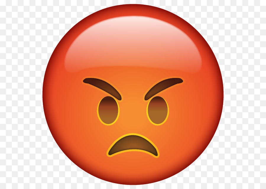 Emoji Anger Smiley Emoticon Icon - Angry Emoji PNG Photo png download - 640*640 - Free Transparent Emoji png Download.