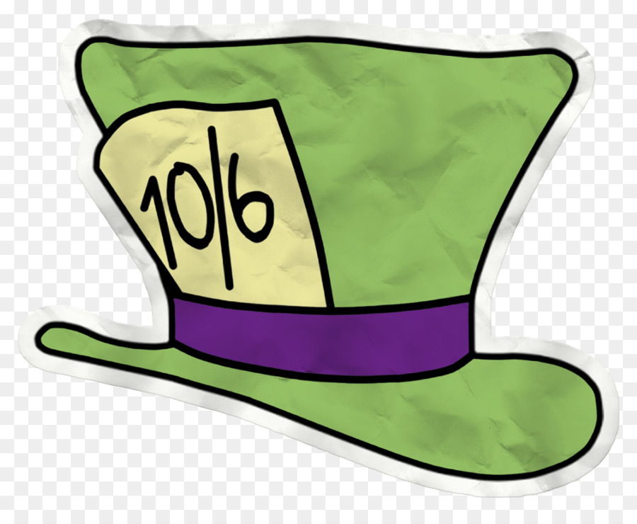 The Mad Hatter March Hare Cheshire Cat Clip art - Green Hat png download - 1333*1087 - Free Transparent Mad Hatter png Download.