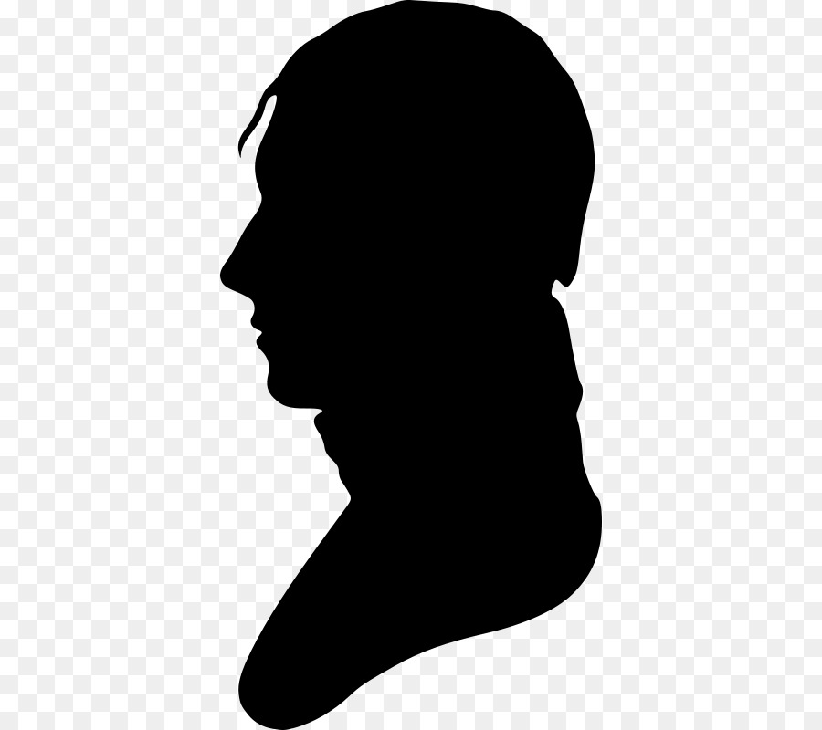Bust Silhouette Male Clip art - Silhouette png download - 418*800 - Free Transparent Bust png Download.