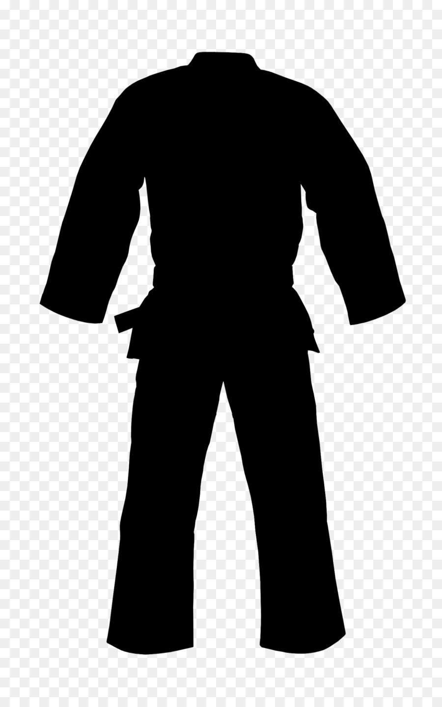Robe Sleeve Uniform Male Silhouette -  png download - 938*1500 - Free Transparent Robe png Download.