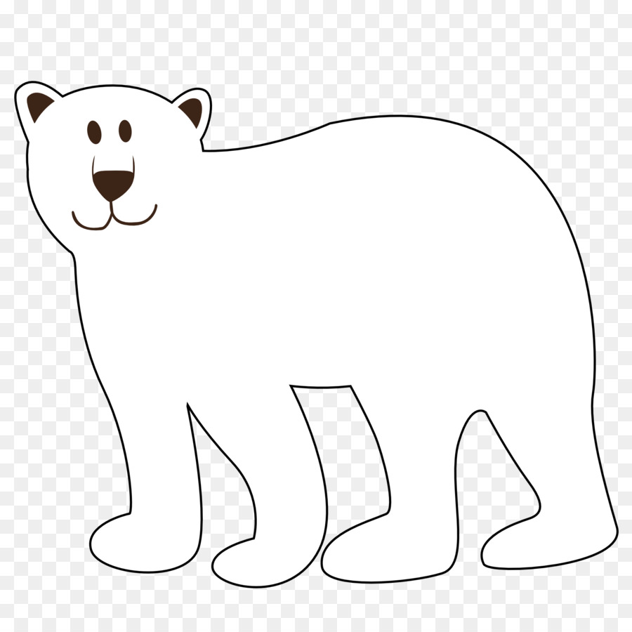 Polar bear American black bear Brown bear Giant panda - Free Polar Bear Clipart png download - 1979*1979 - Free Transparent Polar Bear png Download.