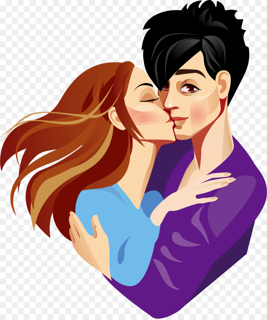 Woman Kiss Hug - Kissing men and women png download - 1105*1321 - Free Transparent  png Download.