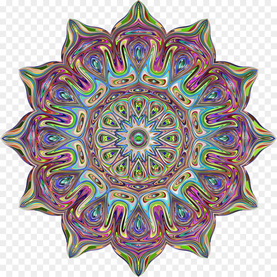 Mandala Paper Meditation Pattern - psychedelic png download - 2326*2326 - Free Transparent Mandala png Download.