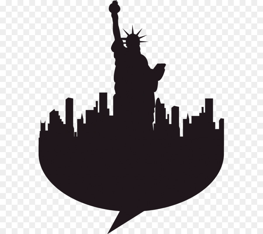 Wall decal Manhattan Image Illustration Vector graphics - new york skyline png download - 800*800 - Free Transparent Wall Decal png Download.