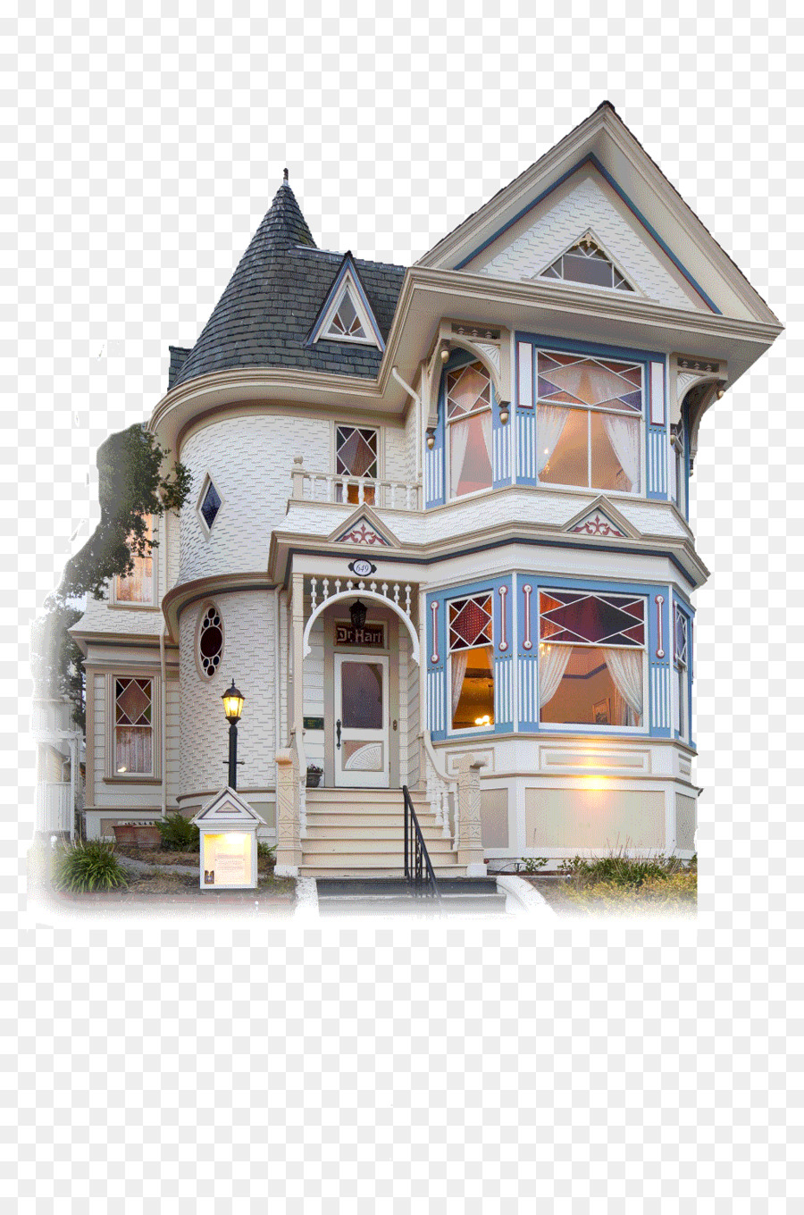 The White Hart House Monterey Building Victorian era - house png download - 1024*1536 - Free Transparent White Hart png Download.