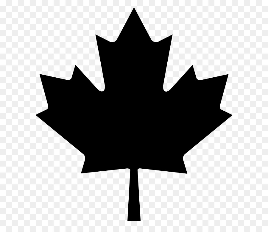 Flag of Canada T-shirt Maple leaf - Maple Leaf Silhouette png download - 768*768 - Free Transparent Canada png Download.