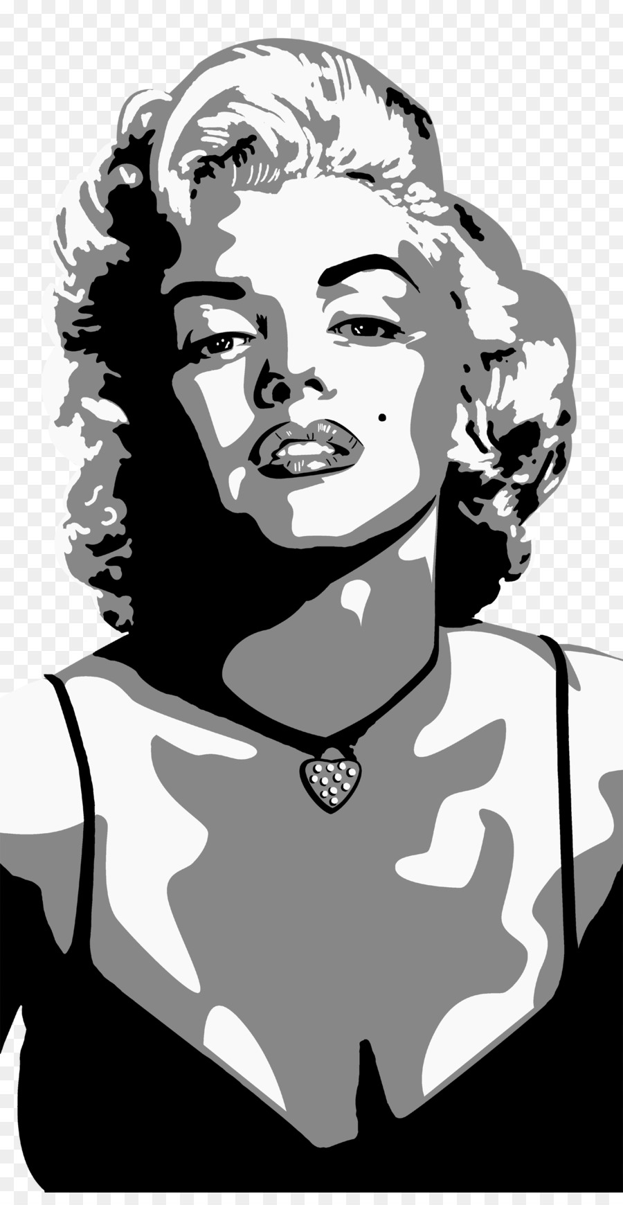 Free Marilyn Monroe Black And White Silhouette, Download Free Marilyn ...