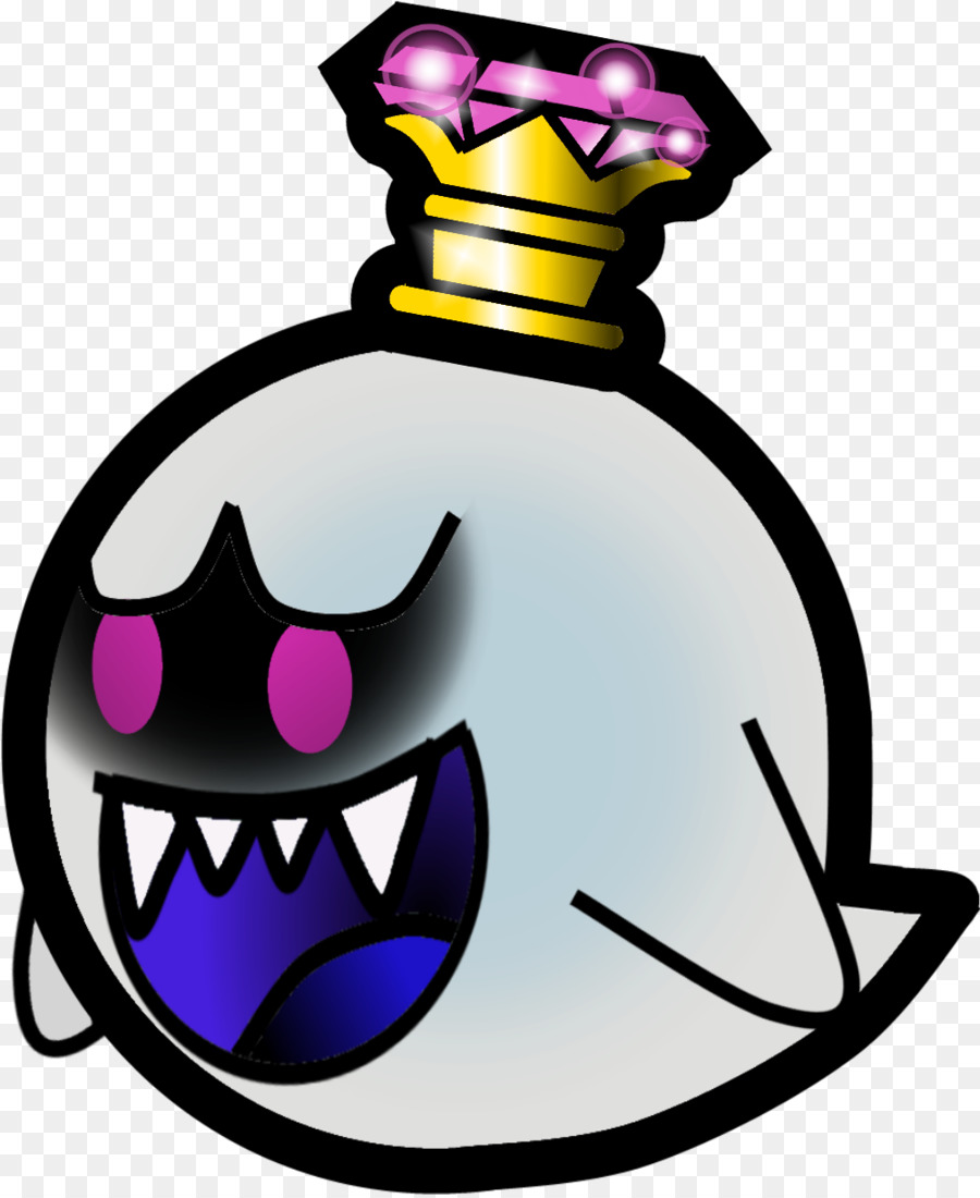 Mario Boo Silhouette