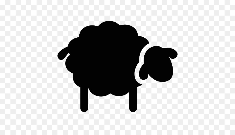 Dorset Horn Silhouette Black sheep - Silhouette png download - 512*512 - Free Transparent Dorset Horn png Download.