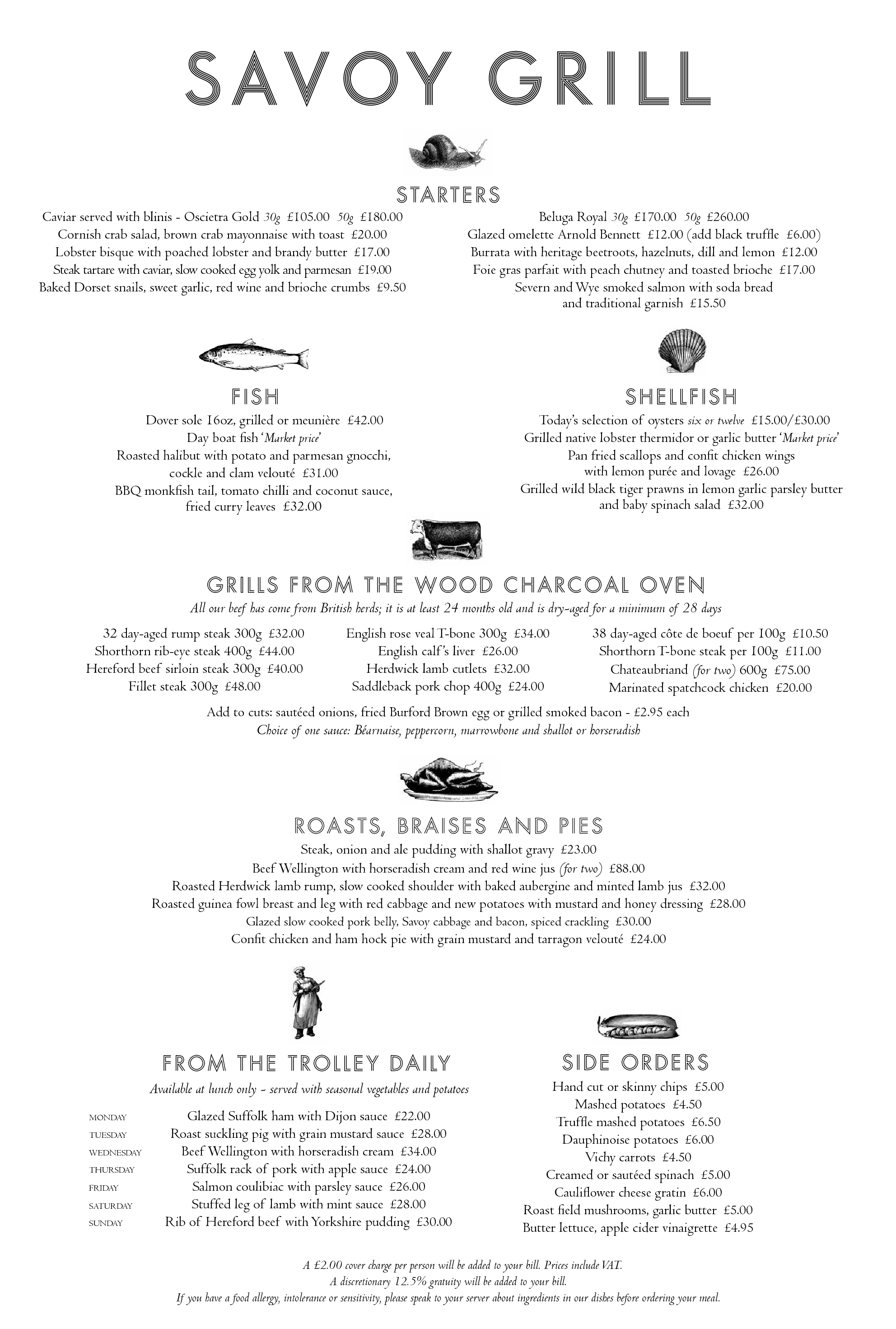 The Savoy French cuisine Savoy Menu Beef Wellington - Menu png download - 1984*2941 - Free Transparent Savoy png Download. - Clip Art Library